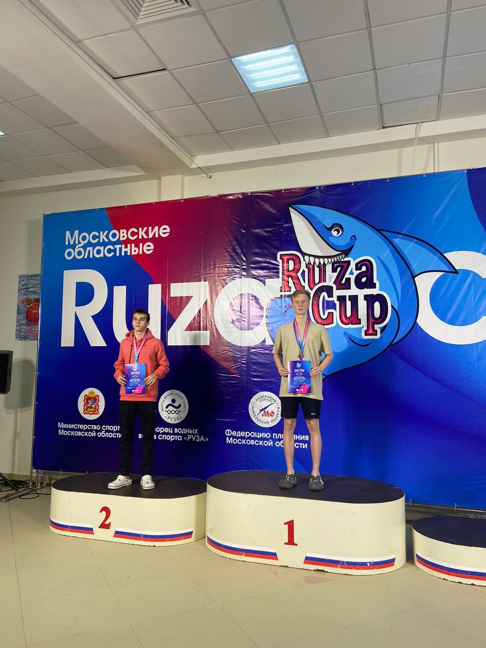 Ruza cup. Как подготавливаются пловцы.